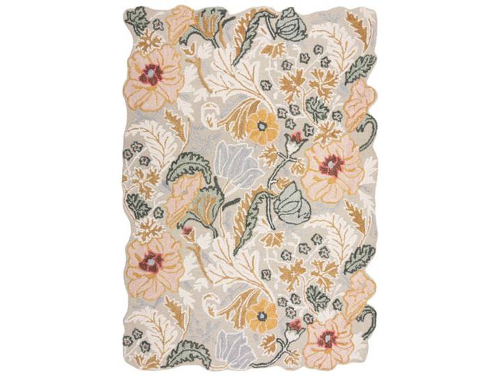 Teppich Sour rosa Anderes Muster Wolle 200 x 290 cm