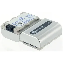 AGI Akku kompatibel mit Sony DCR-HC27E - Akku - 680 mAh (Kamera Akku), Kamera Stromversorgung, Silber