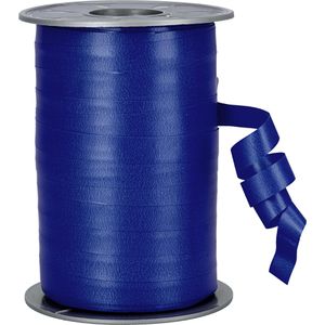 Präsent Geschenkband Opak, marineblau, Kräuselband, 10mm x 200m, matt
