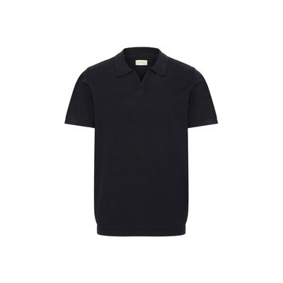 Poloshirt BLEND "Poloshirt BHBray Polo", Herren, Gr. XXL, schwarz (schwarz beauty), Obermaterial: 100% Baumwolle CO., Shirts