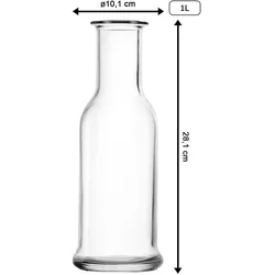 Stölzle Karaffen Purity, Serviergefässe, Transparent