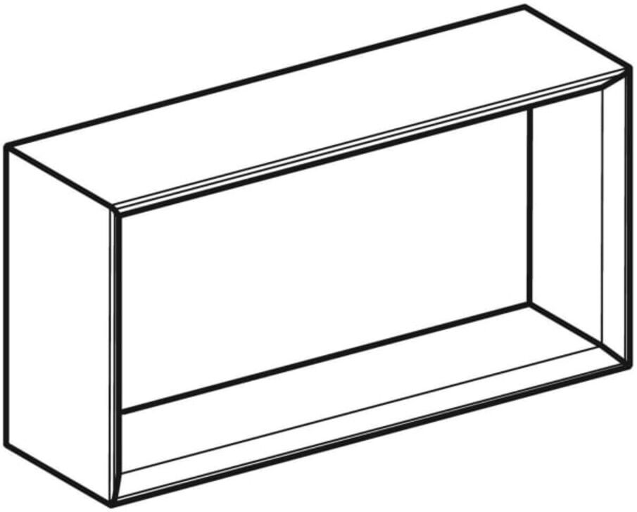 Geberit Wandbox 45x23,3x13,2cm, re, sa gr./lack. hochgl. (502322JL1)