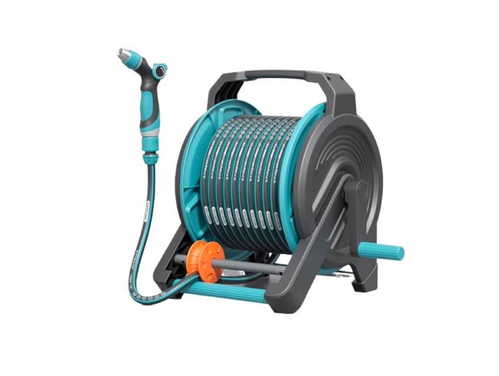Support de rangement pour tuyau d'arrosage en gros, enrouleur de tuyau d'arrosage de jardin haute pression, vide, pour extérieur