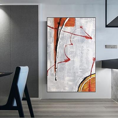 Handgefertigtes Ölgemälde auf Leinwand, Wandkunst, Dekoration, moderne abstrakte Texturen für Wohnkultur, gerollt, rahmenlos, ungedehnt