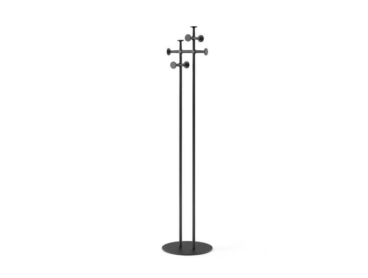 Audo Copenhagen Portemanteau sur pied Afteroom Noir