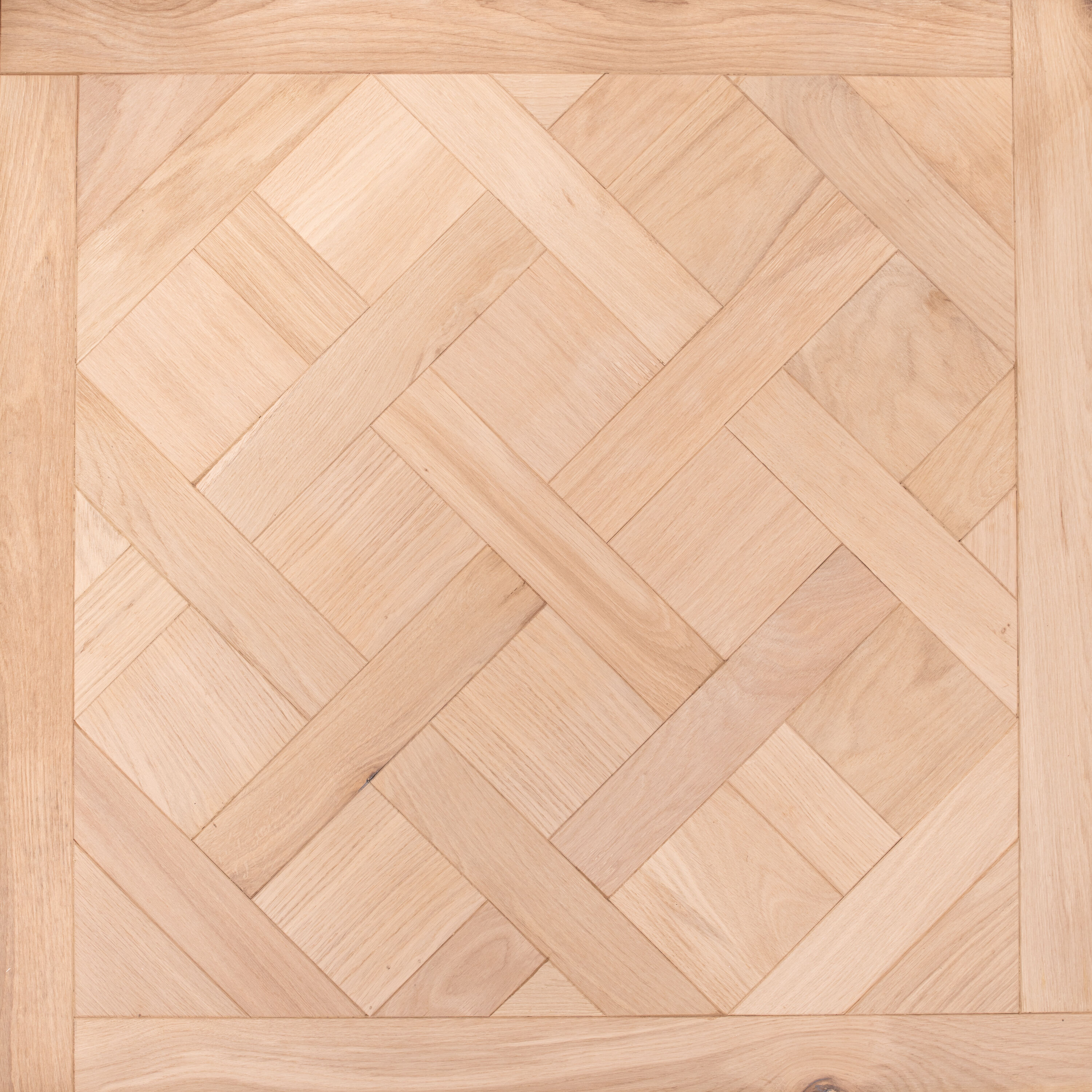 Luxury Flooring Versailles Light Engineered Oak Brushed & Unfinished Flooring - 20mm x 800mm x 800mm