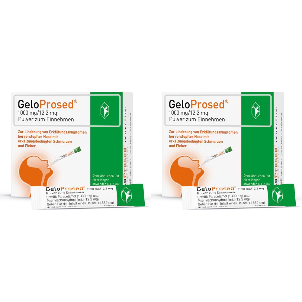Geloprosed ZUM Einnehmen Doppelpack 2x10 St Pulver