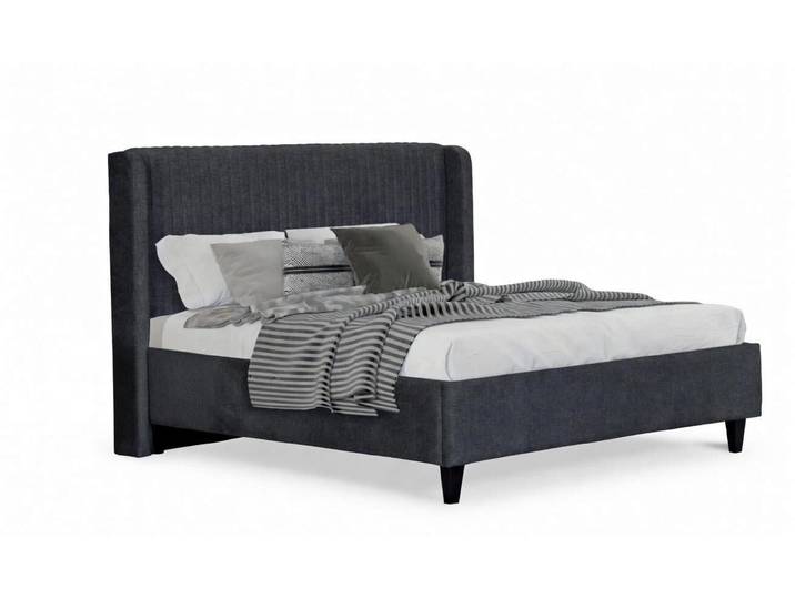 JVmoebel Polsterbett Bett Schwarz Modern Bequem Holz Stilvoll Ästhetisch Mit Stauraum, Made in Europa