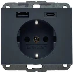 Berker, Steckdose, Steckdose AC 20W PD K.x