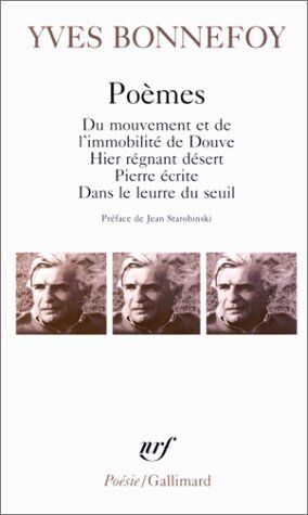 Yves Bonnefoy - Poèmes - Preis vom 12.10.2026 11:37:12 h
