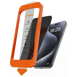 Torras Install Master (1 Stk., Apple iPhone 16), Smartphone Schutzfolie, Transparent