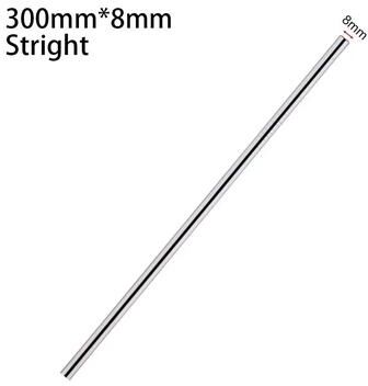 Inspire Select Reusable Stainless Steel Straws .24 .31in   Straight & Bent Replacement Straws For Stanley 30oz 40oz, Tyeso Cup Tumblers .31 X 11.81 In Straight