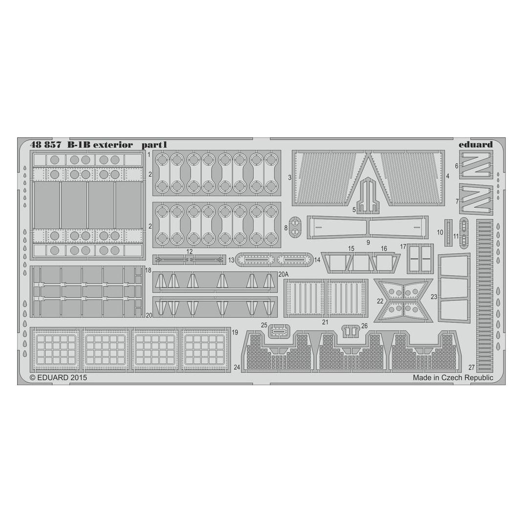 Eduard B-1B exterior for Revell (48857)