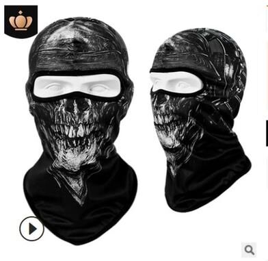 Uplifted Goods Tactical UV Protection Balaclava Full Face Mask For Skiing Cycling And Motorcycle Helmet Liner l