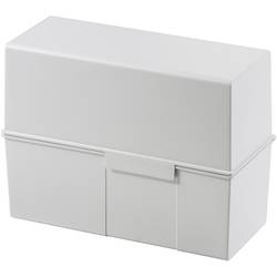 HAN HAN 22,8 x 17,1 x 10,2 cm (B x H x T) 975-11 Karteibox Lichtgrau max. Anzahl der Karten: 500 Karten DIN A5 quer