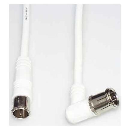 E+P FASW 1 1.5m F F Weiss Koaxialkabel (85 dB, Antennenkabel) (FASW 1)