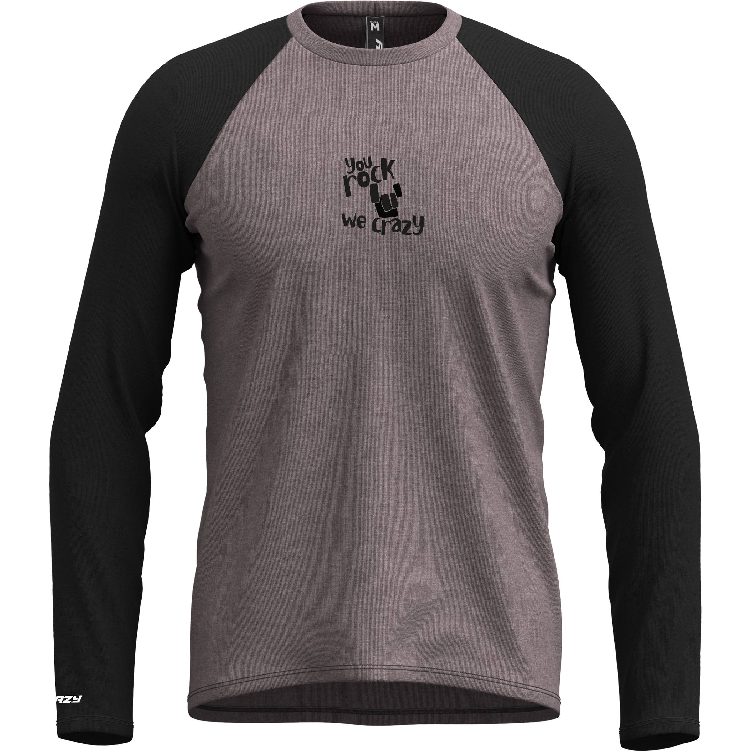 Crazy Gulliver Herren Longsleeves weiss Größe M Lifestyle Hautfreundlich