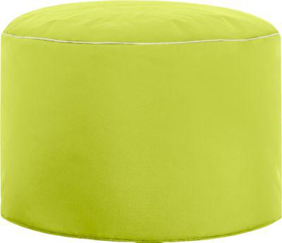 Hocker DotCom scuba®, für Sitzsack Swing, abwaschbar, Innenseite PVC-beschichtet, grün