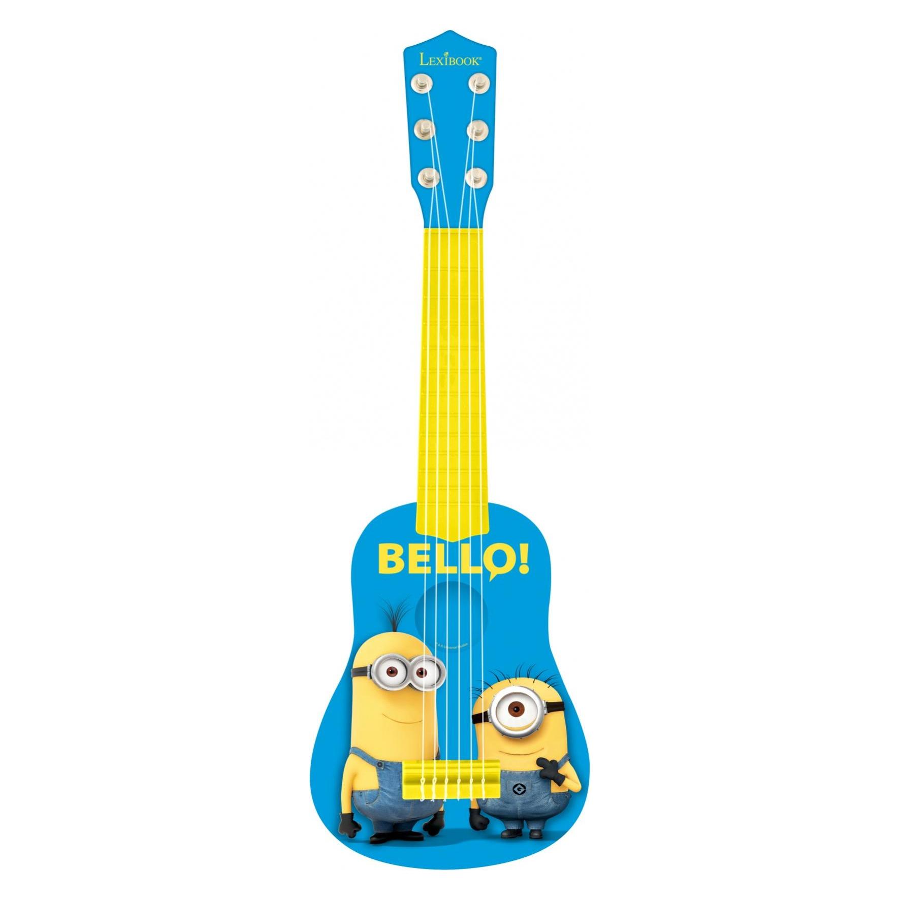 Lexibook Minions Meine erste Gitarre 21 Zoll / 53cm (Multilingual) (K200DES_30)