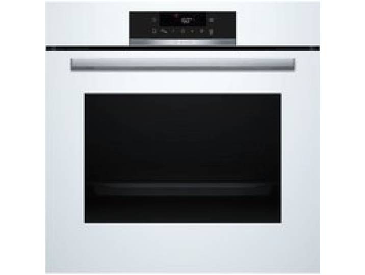 Four intégrable pyrolyse - BOSCH SER4 - HBA572BW3F - Blanc - Porte froide 4 vitres - 59 4 x 54 8 x 59 5 cm
