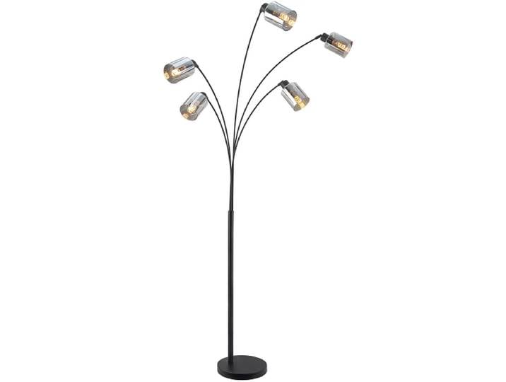 Stehlampe CLARIS 200cm 25W schwarz
