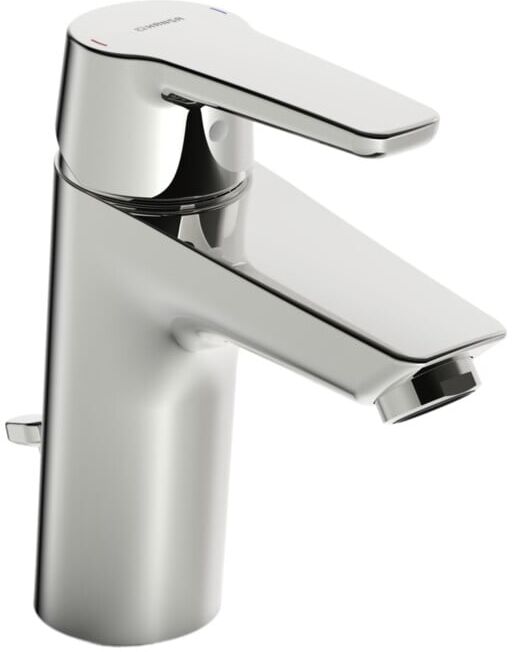 Hansa Mitigeur monocommande lavabo HANSAPOLO Eco 3,24 l/m, m ALG, bec 110 mm, chromé (515022930004)