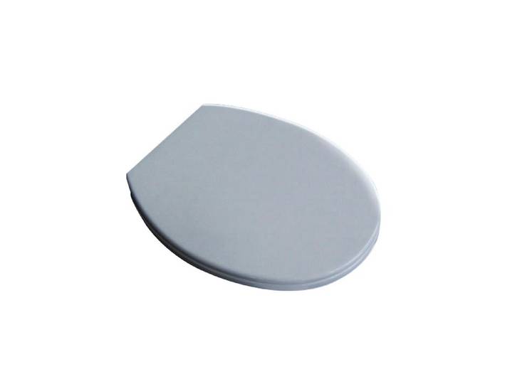 WC-Sitz ADOB Riva , grau (hellgrau), B:38,5cm L:45cm, Duroplast, WC-Sitze, WC-Sitz