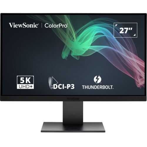27" (68,58cm) ViewSonic VP2788-5K schwarz 5120x2880 1xDisplayPort 1.4 / 1xHDMI 2.1 / 1x Thunderbolt 4