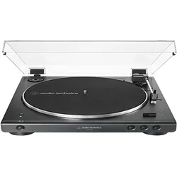 Audio-Technica AT-LP60XBT (Vollautomatisch), Plattenspieler, Schwarz
