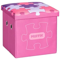 Askato, Spielzeugaufbewahrung, PROMO Behälter klein rosa A MFK-060-2-1-05 040429