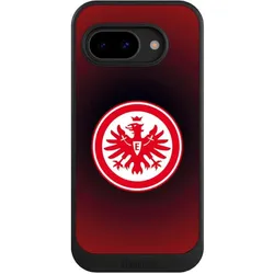 Nivocase Hülle für Google Pixel 9a Handyhülle NIVOcore Case Schwarz Eintracht Frankfurt Offizielles (Google Pixel 9a), Smartphone Hülle, Schwarz