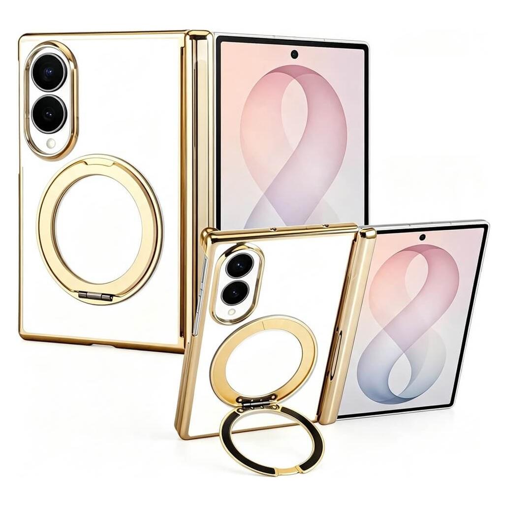 Cover-Discount Galaxy Z Fold8 - Magnetische Hülle mit Kickstand im Metall-Look (Samsung Galaxy Z Fold8) (76738118)