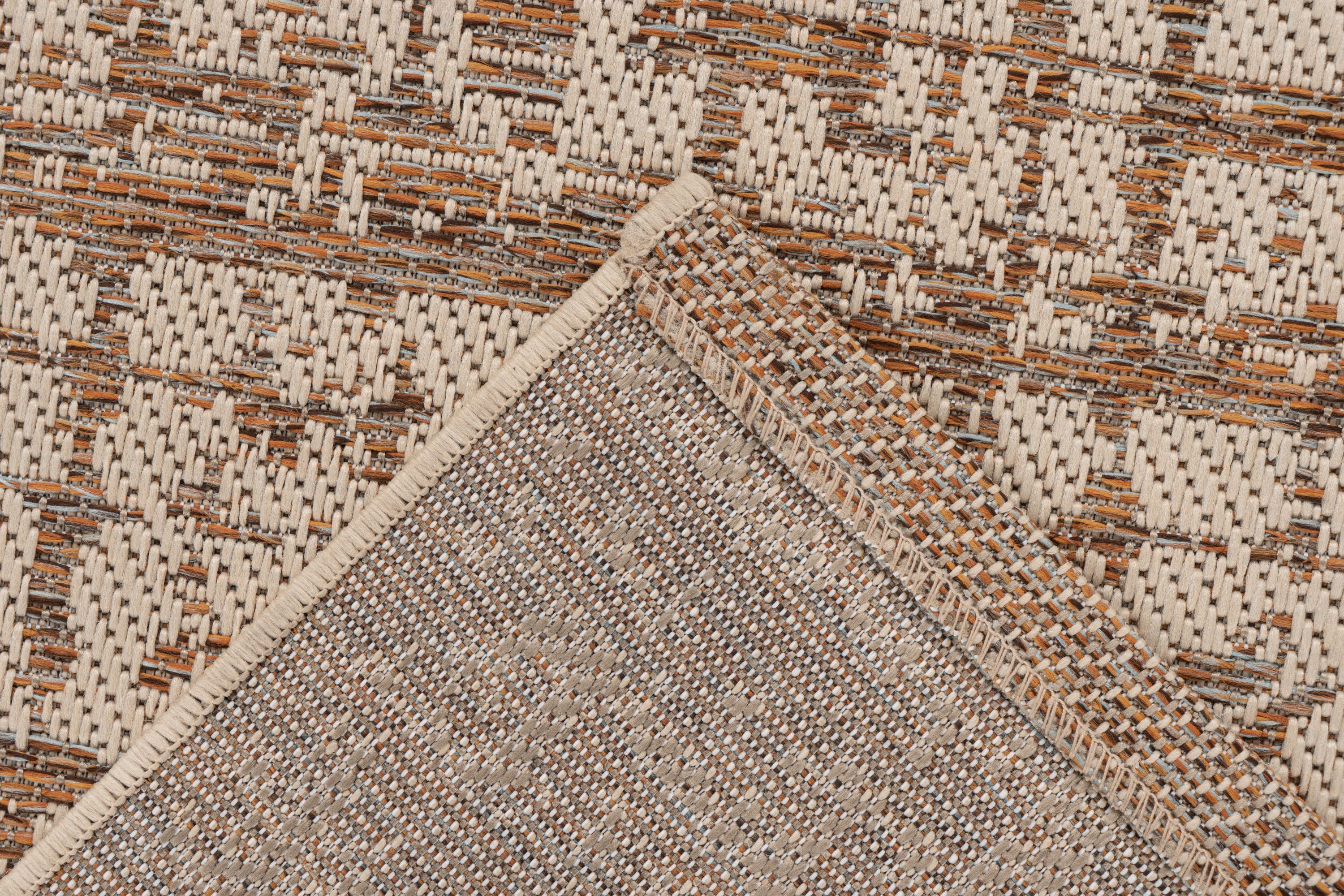 Teppich KAYOOM "Tribal 325", multi, B:200cm H:6mm L:290cm, Polypropylen, Teppiche, Teppich, Kurzflor, In -und Outdoor geeignet multi B : 200cm 1 Stk., 6mm, L: 290cm