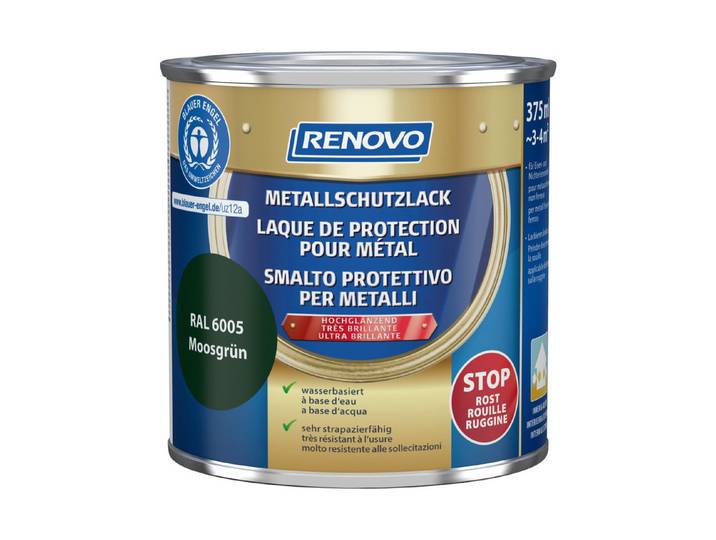 Renovo Metallschutzlack Grün 375 ml