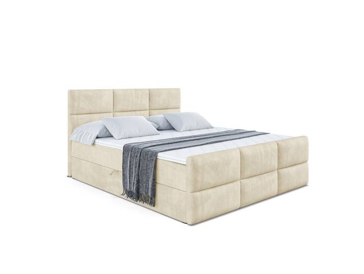 BOXBETT OHIO-Z - 160x200 cm - H4 - Beige