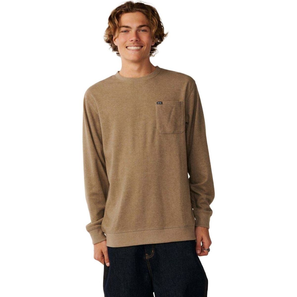 RipCurl Grid Crew walnut (0309) M 070MFL-0309-M