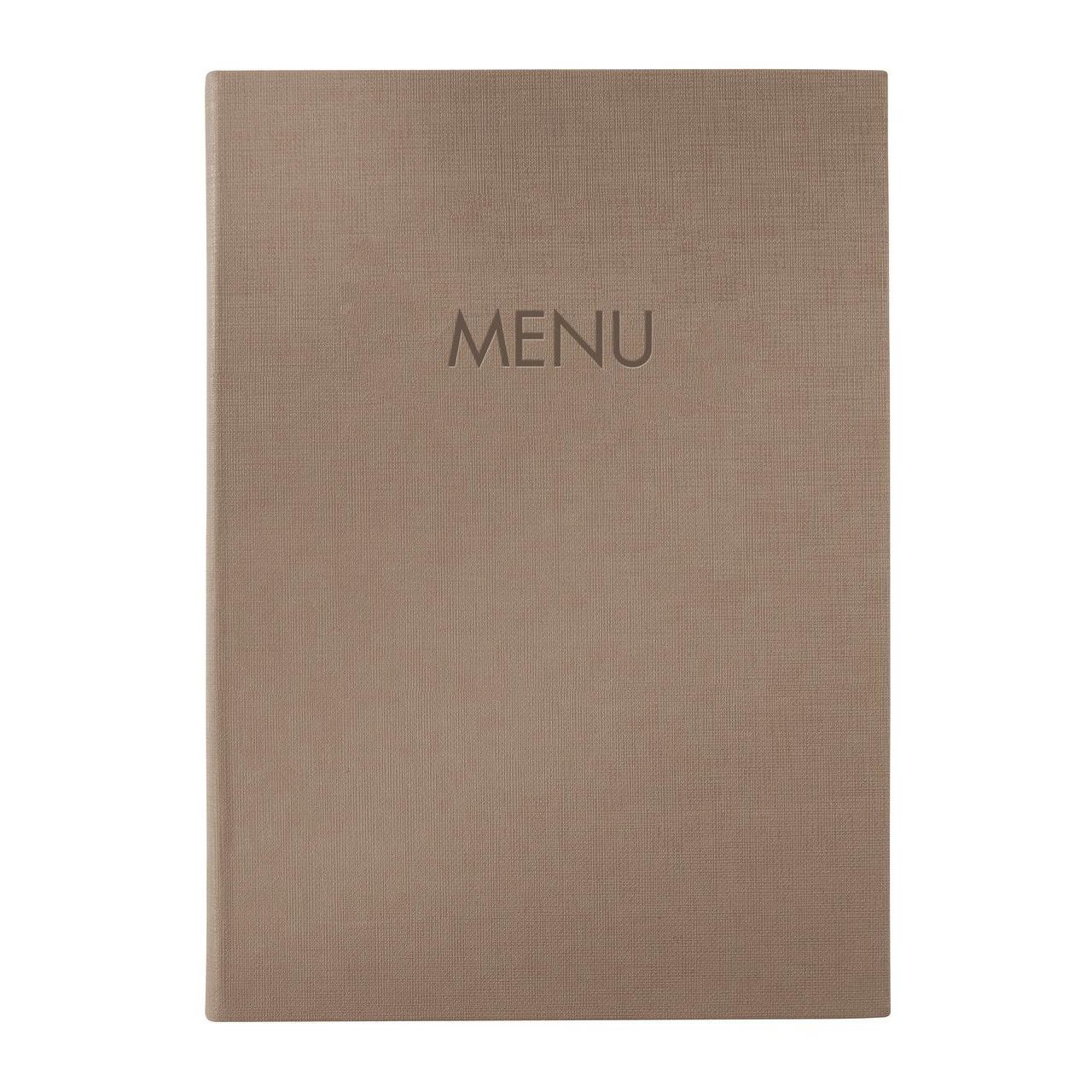 SIGEL Speisekarten-Mappe DIN A4, 2 Hüllen beige, 1 St.