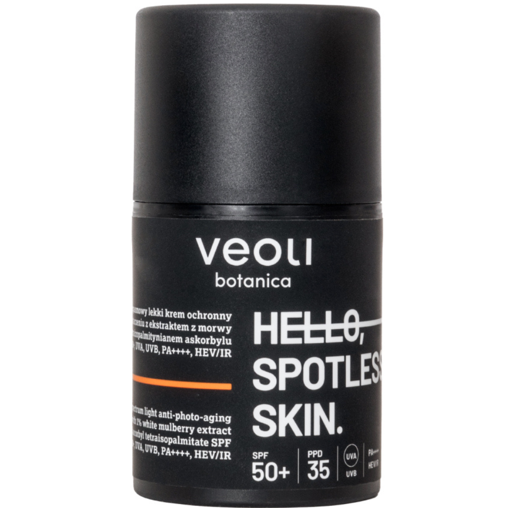 Veoli Botanica Hola, piel sin manchas Protector solar Hiperpigmentación 50mL SPF50+