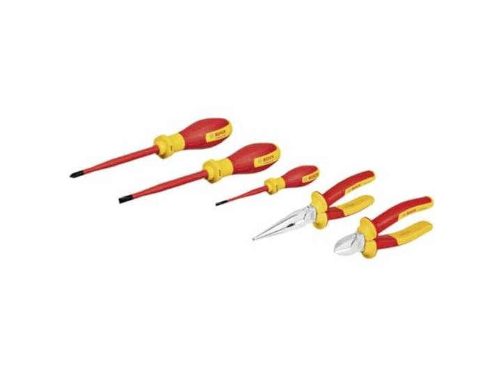 Bosch Professional Set mixte d'outils à main VDE (5 pièces)
