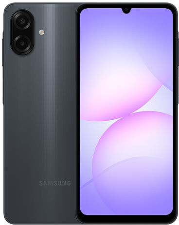SAMSUNG Galaxy A07 4G – 128GB – 4GB RAM – Dual SIM – Black – SIM-Free International Smartphone, New