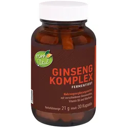 Kopp Vital® Ginsengkomplex fermentiert / 30 Kapseln / 4 Ginsengsorten als Extrakte nicht nur Pulver