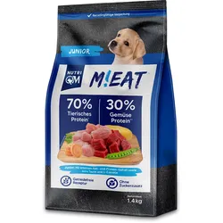NutriQM Trockenfutter M!eat Junior 5 x 1,4kg