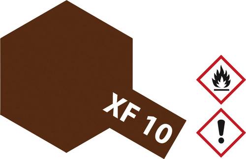 Tamiya Acrylfarbe Braun (matt) XF-10 Glasbehälter 23ml
