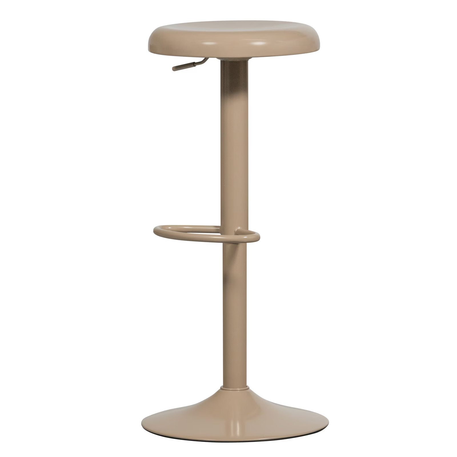 WOOOD Verstelbare Barkruk Isaac - Zand (Zithoogte: 61-81 cm)
