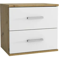 NACHTTISCH NOCTA 48/50/35 cm Weiß
