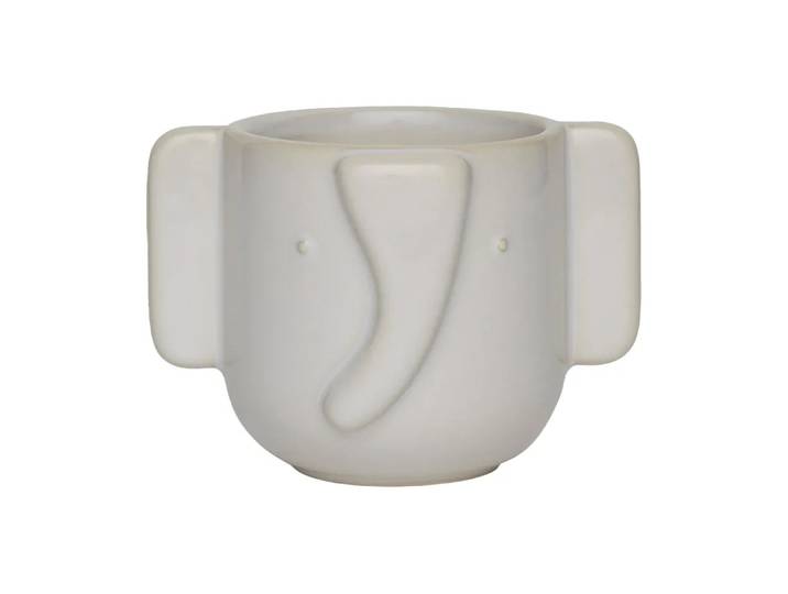 OYOY Pot Elephant Ø9,6 cm Offwhite
