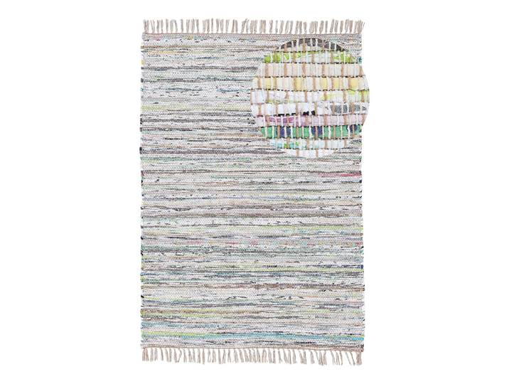 Tapis en coton Kelim Chindi Beige/Beige 80 x 150cm Coton