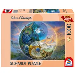 Schmidt Spiele - Silvia Christoph – Yin & Yang Bergwelt 1.000 Teile Puzzle