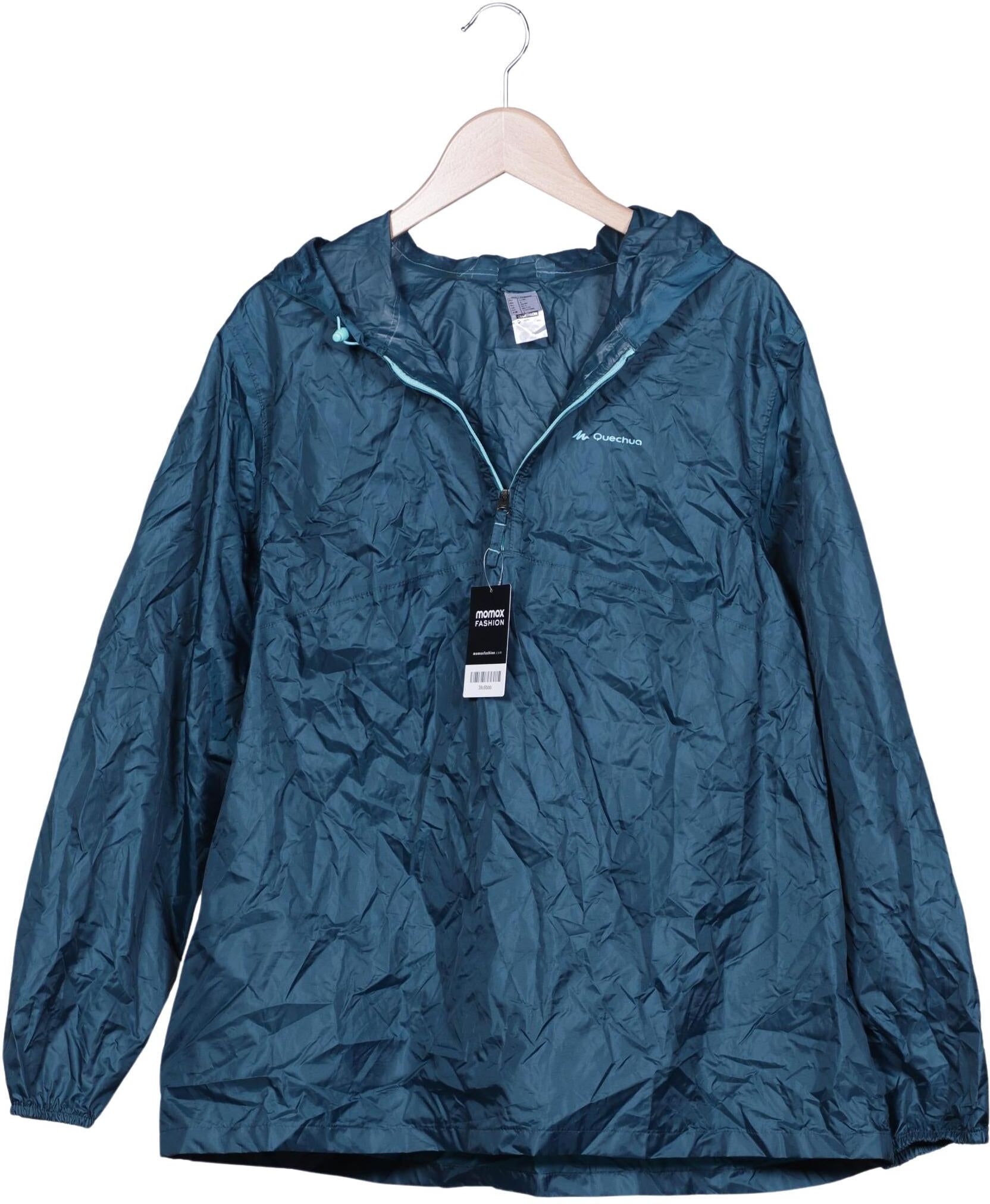 quechua Damen Jacke, Türkis, Gr. L, Synthetik - Second Hand