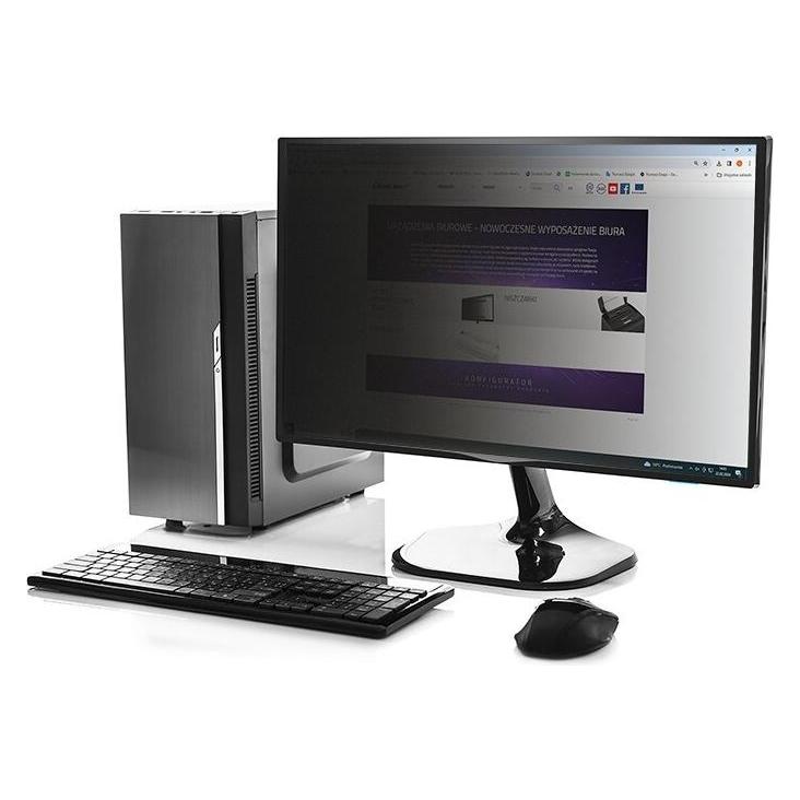 Qoltec 51058 - Monitor - Transparent - Privatsphäre - 16:9 - 59,9 cm (23.6 Zoll) - 522 (23.58", 16:9) (51058)